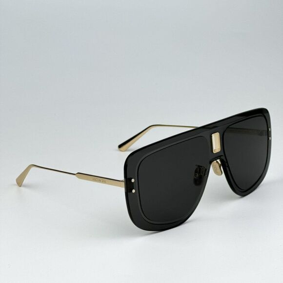 NEW Dior ULTRADIOR MU B0A0 Gold Grey Unisex Mask Sunglasses - Picture 10 of 15